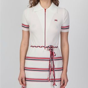 Vintage 60/70’s thatched knit mini dress